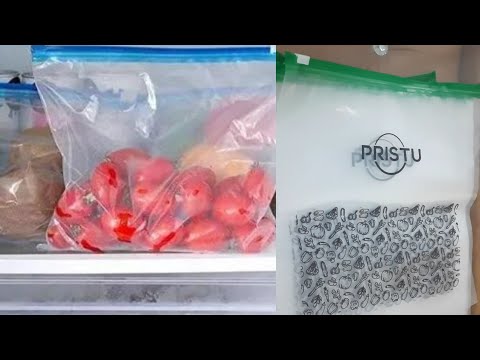 Storage bags for fruits and vegetables | Zip lock food storage bag |#viral #viralvideo