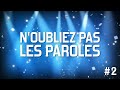 Noubliez pas les paroles  le jeu  pisode 2