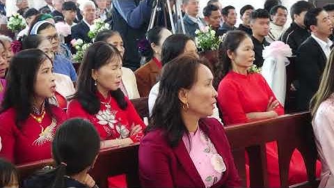 THÁNH LỄ HÔN PHỐI GIUSE PHẠM VĂN THƯƠNG & MARIA ĐỖ THỊ PHƯƠNG - GIÁO XỨ HÒA KHÊ