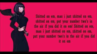 Nicki Minaj- Did It On Em Lyrics Resimi