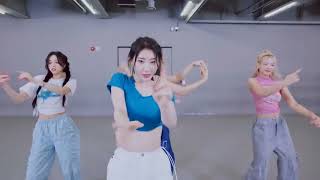 ITZY - 'None of My Business' dance practice moving ver. mirrored 50% slowed