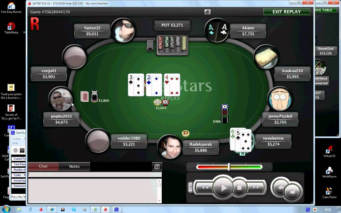 DAMN rigged SITE POKERSTARS...