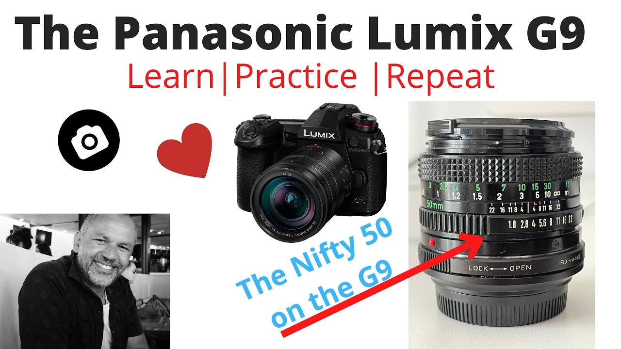Panasonic Lumix G9 FDM4/3 Adapter for Canon Nifty 50mm YouTube