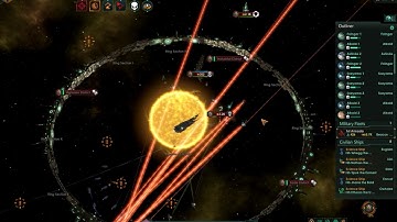 Fallen Empire Ring World Fleet Attack (Stellaris Utopia)