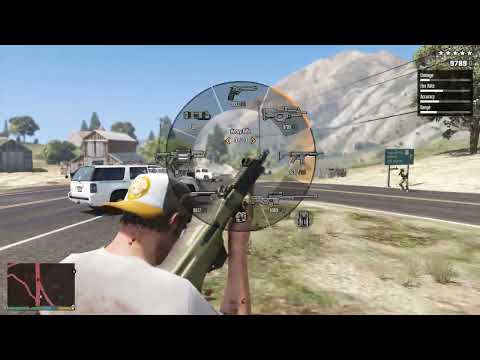 GTA 5 RDE 4.0 - Grand Senora Drug Farm Rampage + Ten Star Escape