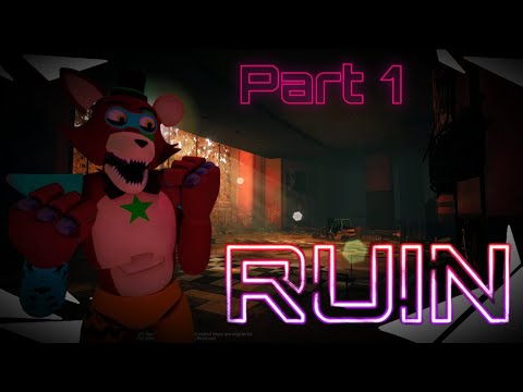 FNAF Security Breach DLC Ruin ao VIVO PARTE 1! Início Gameplay de