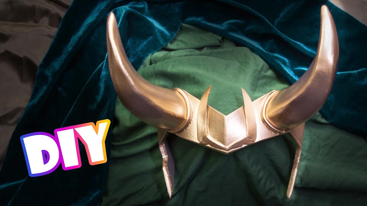 COMO FAZER - Chifres Loki - Tutorial Cosplay - EVA FOAM - Sakura Prongs