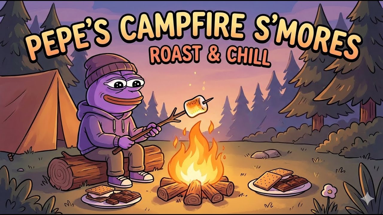 Purple Pepe Purpe and S'more roasting!