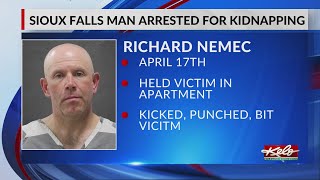 Sioux Falls man arrested for kidnapping, rape
