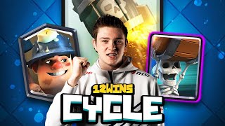 ELIXIR GOLEM COUNTER DECK! Miner cycle wall breakers - Clash Royale