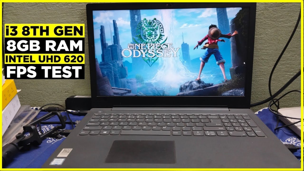 One Piece Odyssey Game Tested on Low end pc|i3 8GB Ram & Intel UHD 620|Fps Test 😇|