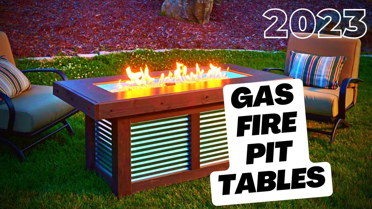 The 5 Best Gas Fire Pit Tables for 2023 YouTube