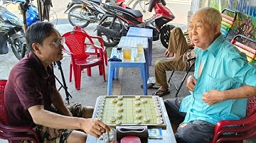 (Cờ Tướng)Chú Việt Xích Lô vs Anh Cẩm Đại Chiến (Chinese Chess) Uncle Viet Xich Lo Anh Cam Dai Chien