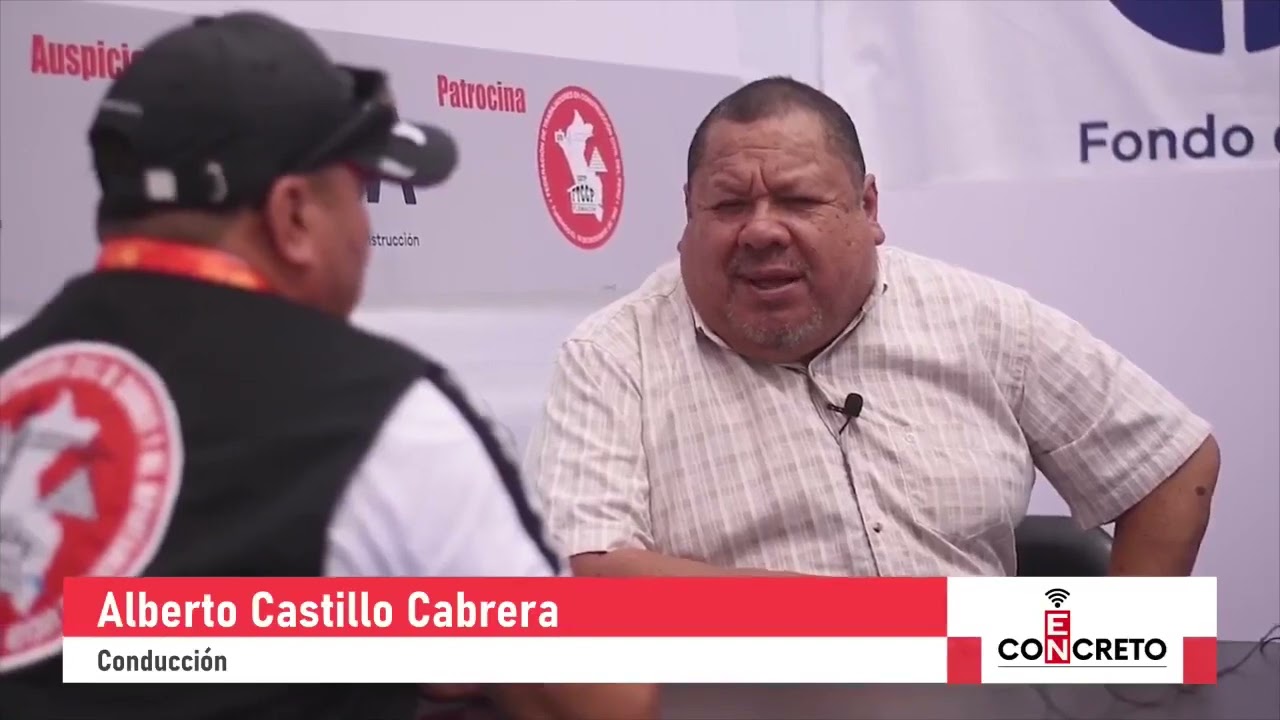 EDGAR DAMASON CARRILLO EN EL 28° CONGRESO NACIONAL DE LA FTCCP