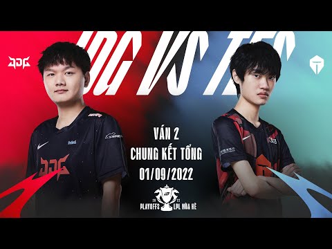 Video JDG vs. TES [Ván 2] CHUNG KẾT - LPL Mùa Hè (2022) - youtube