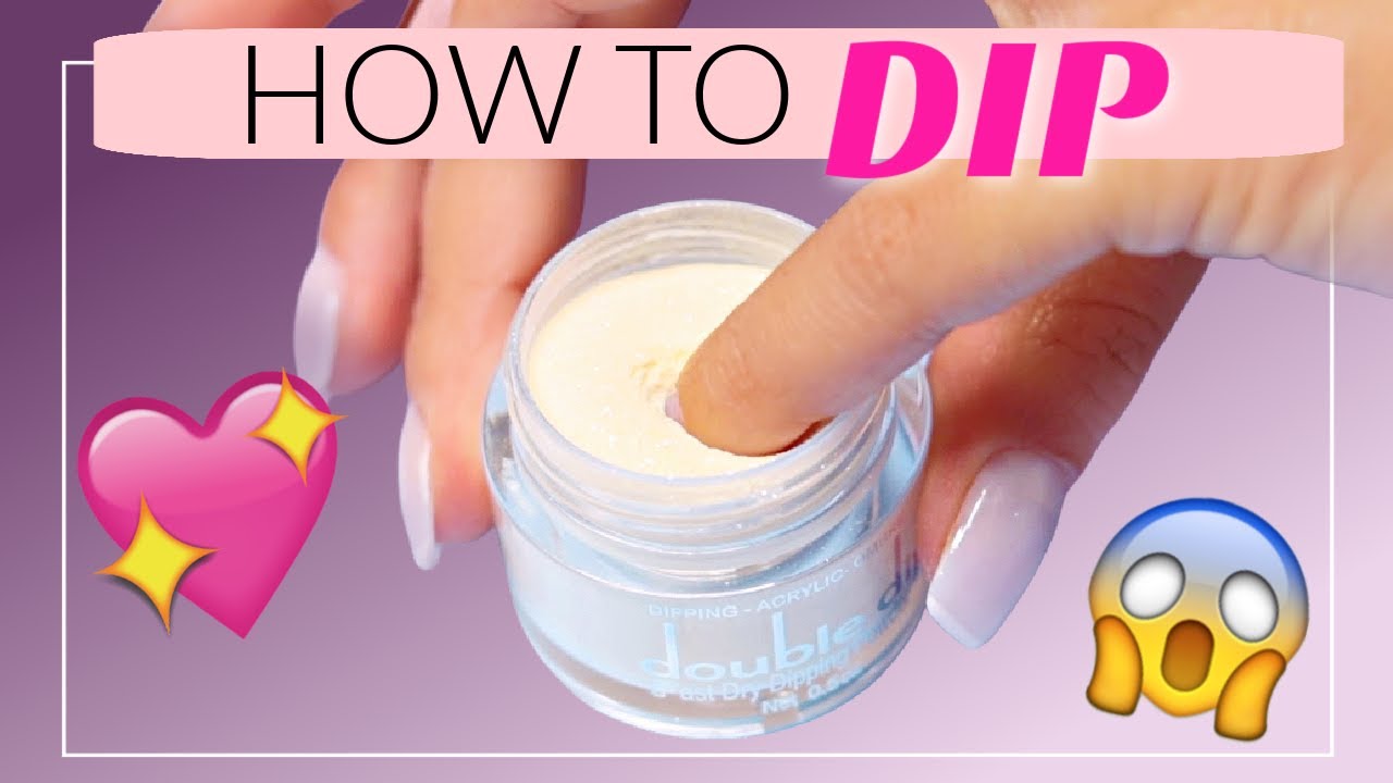 4 EASY Tips For Dipping Nails! YouTube