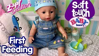 ملابس أطفال حديثي الولادة ناعمة الملمس، أول رضاعة وتغيير إلى ملابس جديدة screenshot 1