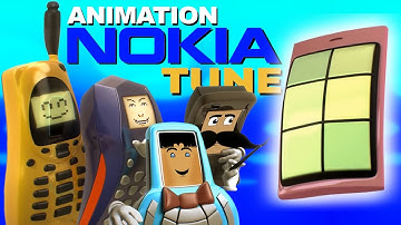 😍The Evolution of Nokia Tune | A Evolução do Nokia Tune | Nokia Tune Animation