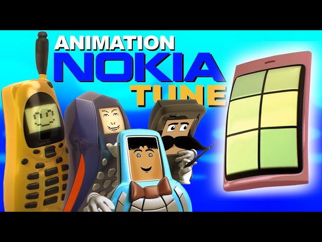 😍The Evolution of Nokia Tune | A Evolução do Nokia Tune | Nokia Tune Animation class=