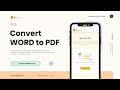 How to Convert Word to PDF for Free Online | Fast & Easy with The PDF Fox!