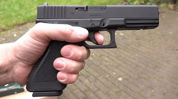 GHK Glock 17 Gen 3 CNC Steel Slide Samoon CO2 Kit