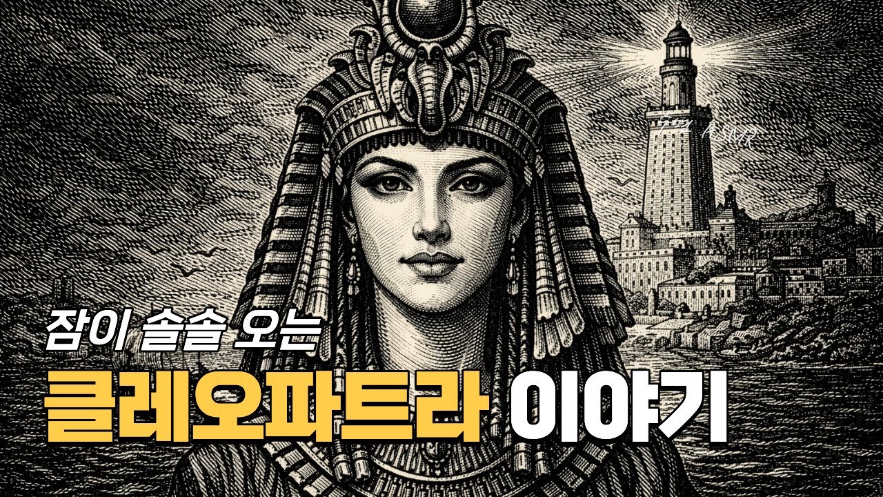 [수면유도] 클레오파트라 | 나일강의 여왕, 로마를 사로잡은 사랑, 사랑과 권력의 비극 | 세계사 | 오디오북