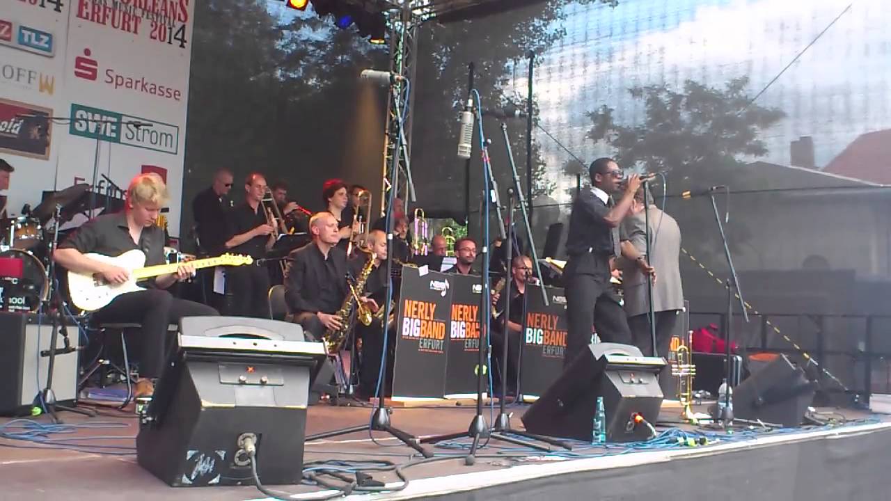 NerlyBigBand & Chantz Powell - New Orleans Festival 2014 - YouTube