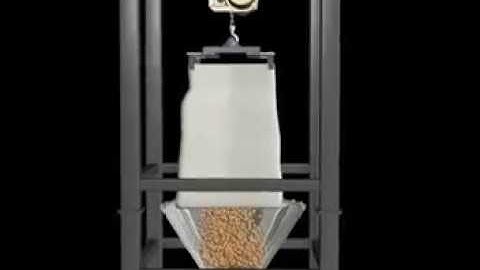 Quadro Comil Integrated Into Bulk Bag Discharge Station