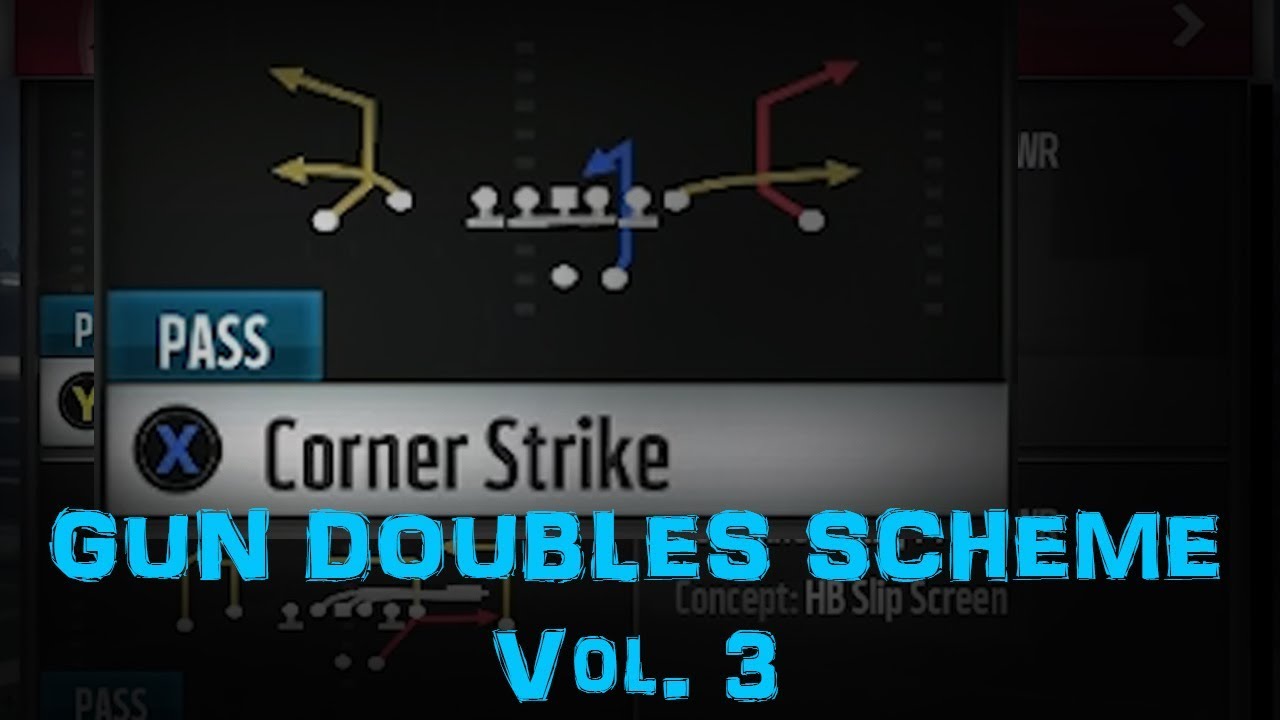 Madden 18 GB Doubles MiniScheme Vol. 3!!!! Corner Strike