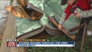 Report: Water spout hits Harbour Island
