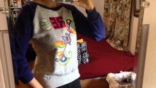 (RE)transformation: Combining Two Sweatshirts