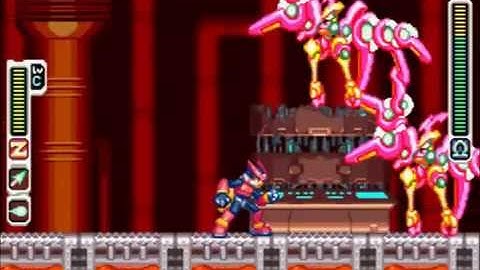 Rockman Zero 2 Phoenix Magnion boss fight - Perfect Run/Base Form/No Chips