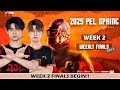 LIVE | PEL 2025 SPRING WEEK 2 DAY 4 | WEEKLY FINALS D3