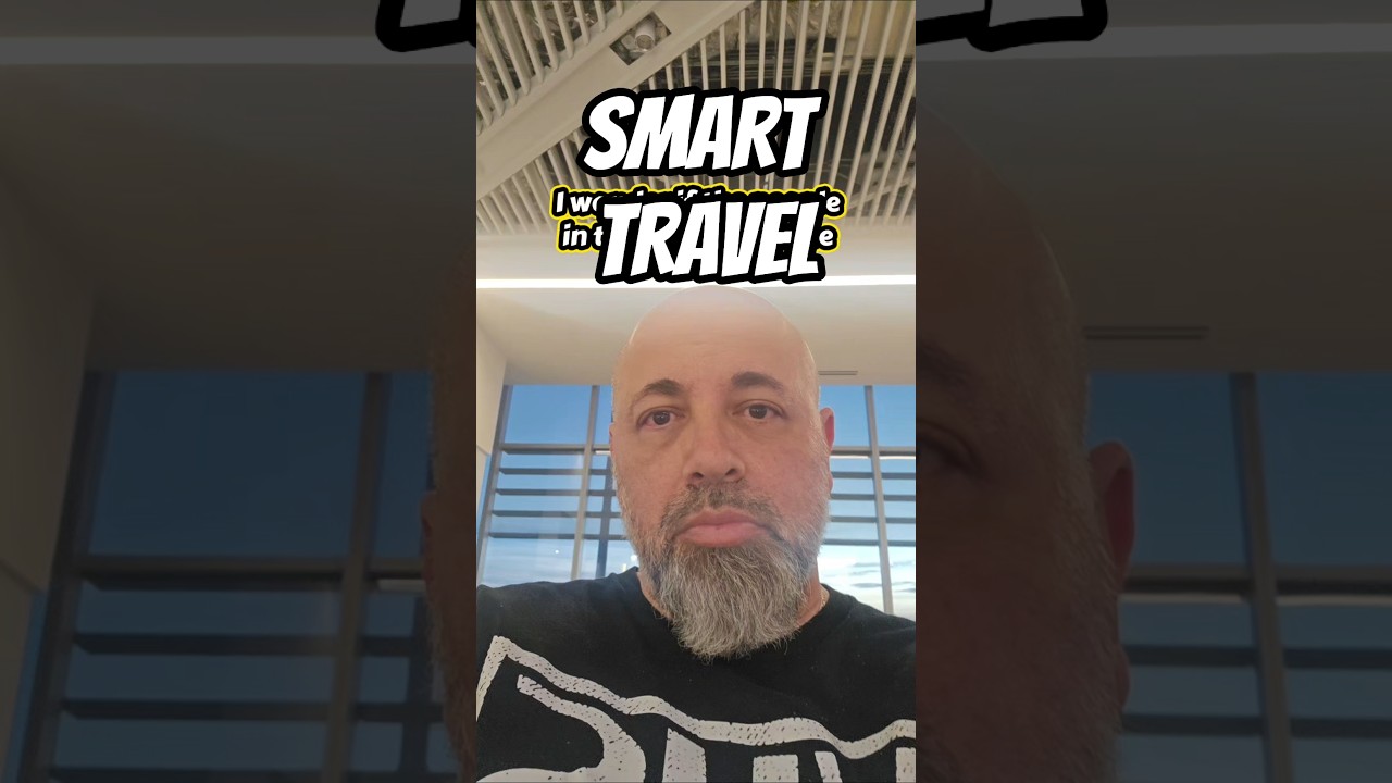 SMART TRAVEL #travel #airplane #flying #danregancomedy