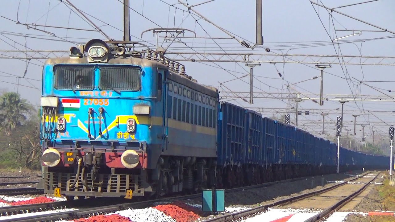 Rarest Capture Triple Train Crossing FURIOUS Speed Bagh Express Meet ...