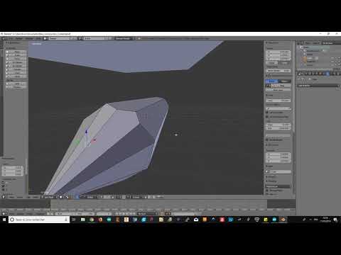 Tutorial Crystal Draw On Blender For CFX @ProtonGamer1997