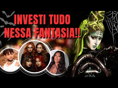 FUI NO #BAILEHALLOWMIGAS - O Caos da Alienígena!! 👽✨