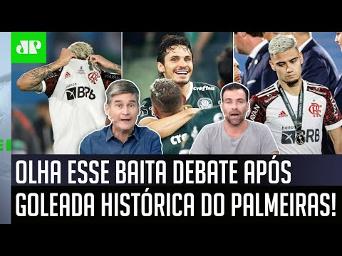 "Quem FALA ISSO só pode estar em MARTE! O Flamengo QUE O DIGA..." 8 a 1 do Palmeiras GERA DEBATE!