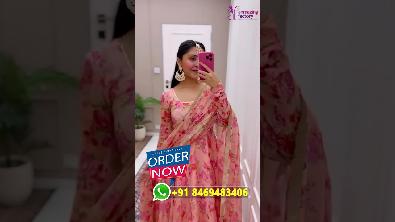 Latest designer kurti and suit designs || Silk designer suit || pink suit ||