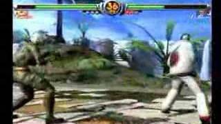 Virtua Fighter 5 Vanessa vs. El Blaze