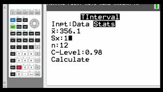 Estimating a Population Mean part 2