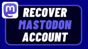 How to Reactivate Mastodon Account After Deletion - Recover Mastodon Account !