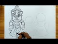 How to draw idols lord jagannathbalabhadrasubhadra for happy rathyatra specialrathyatra drawing