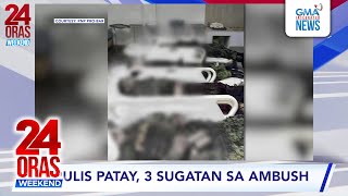 5 Pulis Patay, 3 Sugatan Sa Ambush 24 Oras Weekend