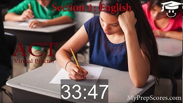 ACT virtual proctor with five minute break