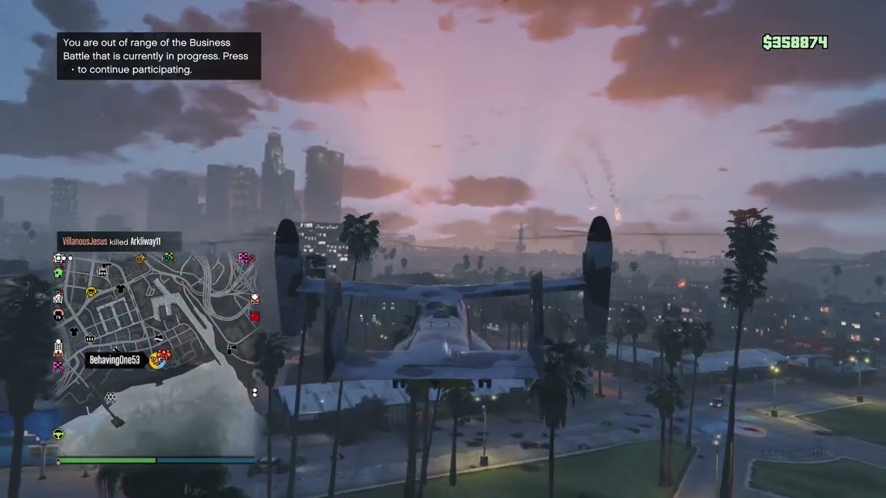 GTA5 V22 Osprey Avenger Rampage