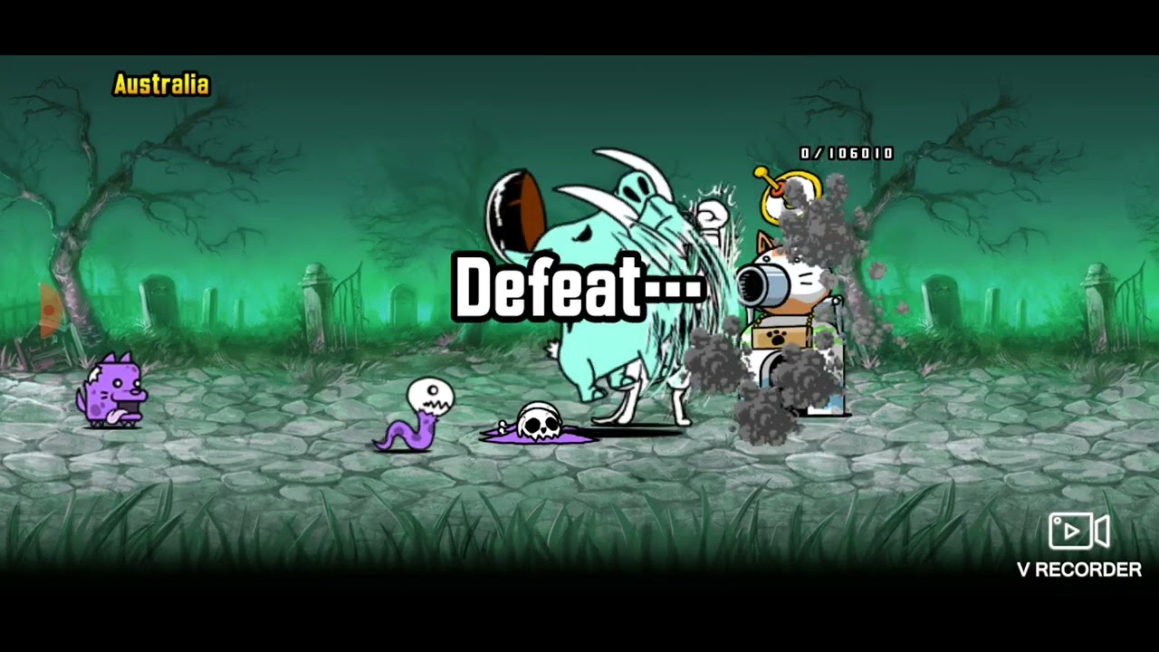 battle cats Australia outbreak into the future YouTube