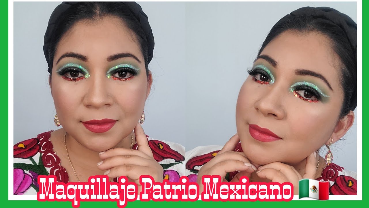 Maquillaje Patrio Mexicano 🇲🇽 - albercada