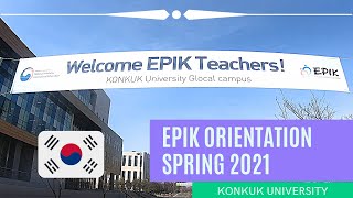 EPIK Orientation Spring 2021 Intake