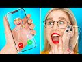 COOL DIY PHONE CRAFTS || Cool Hacks And Pranks With Your Favorite Gadget By 123 GO! GOLD